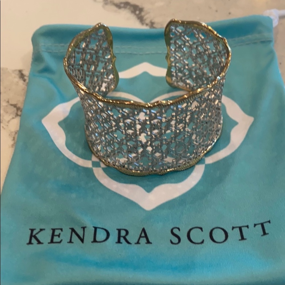 Kendra Scott Candice Gold Cuff Bracelet